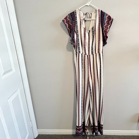 Crystal Sky Tie Back Jumpsuit - Sz 13 (NWT) - Picture 1 of 9